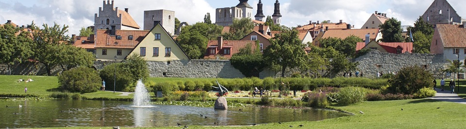 Almedalen i Visby