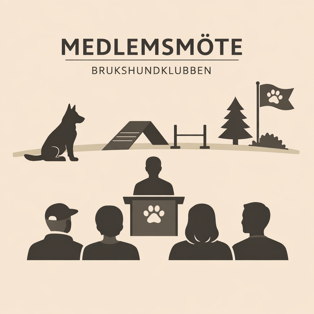 Medlemsmöte.