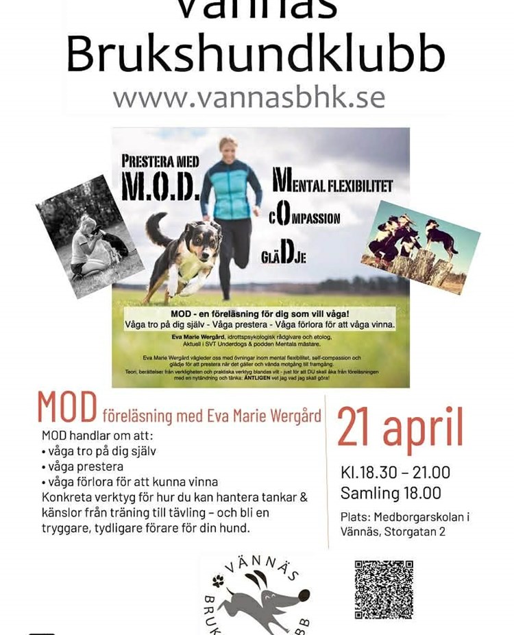 Annons föreläsning tävlingspsykologi