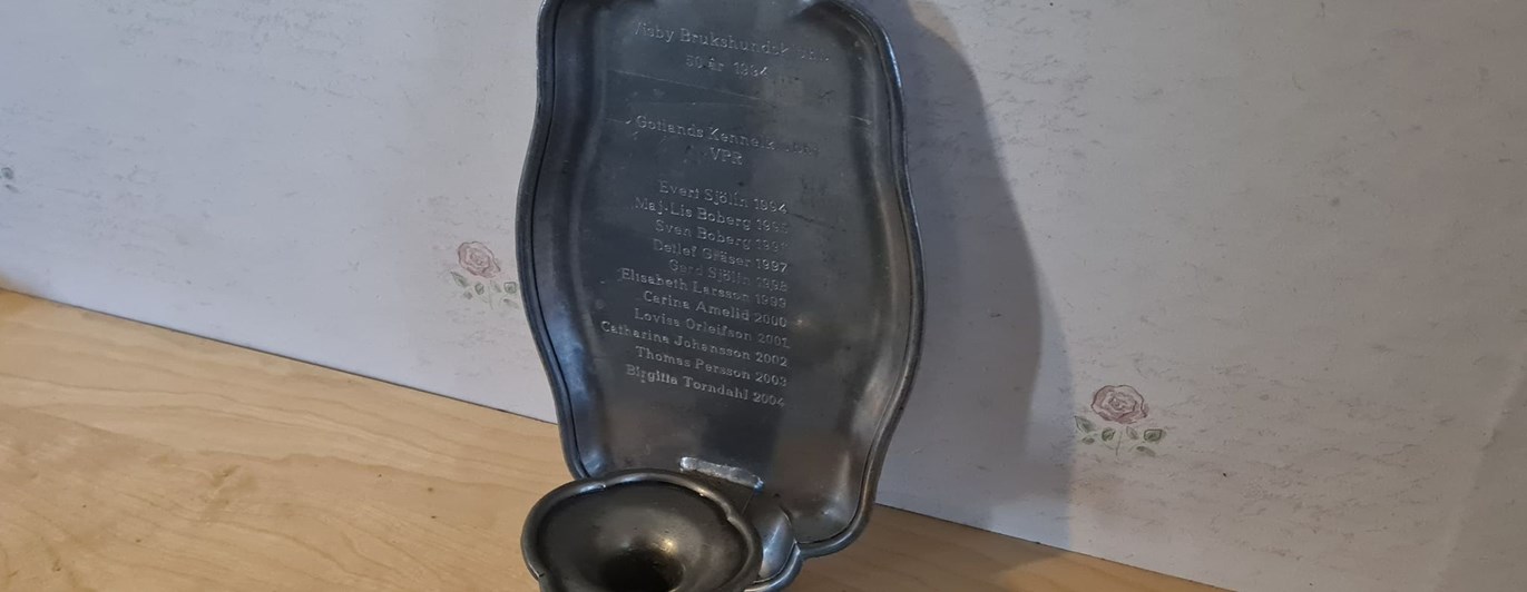 Vandringspris Förtjänstfull medlem Visby BK