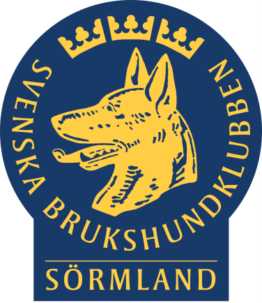 Logga svenska brukshundklubben sörmland.